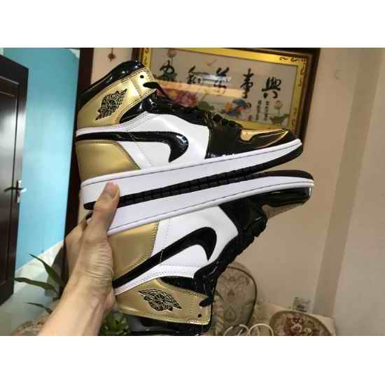 Air Jordan 1 Gold Toe Men Shoes